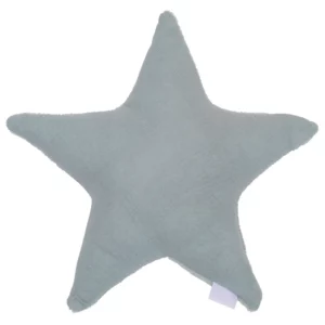 Bouillotte étoile bambou/ gaze de coton vert de gris de bébé and Co par rêves de fil