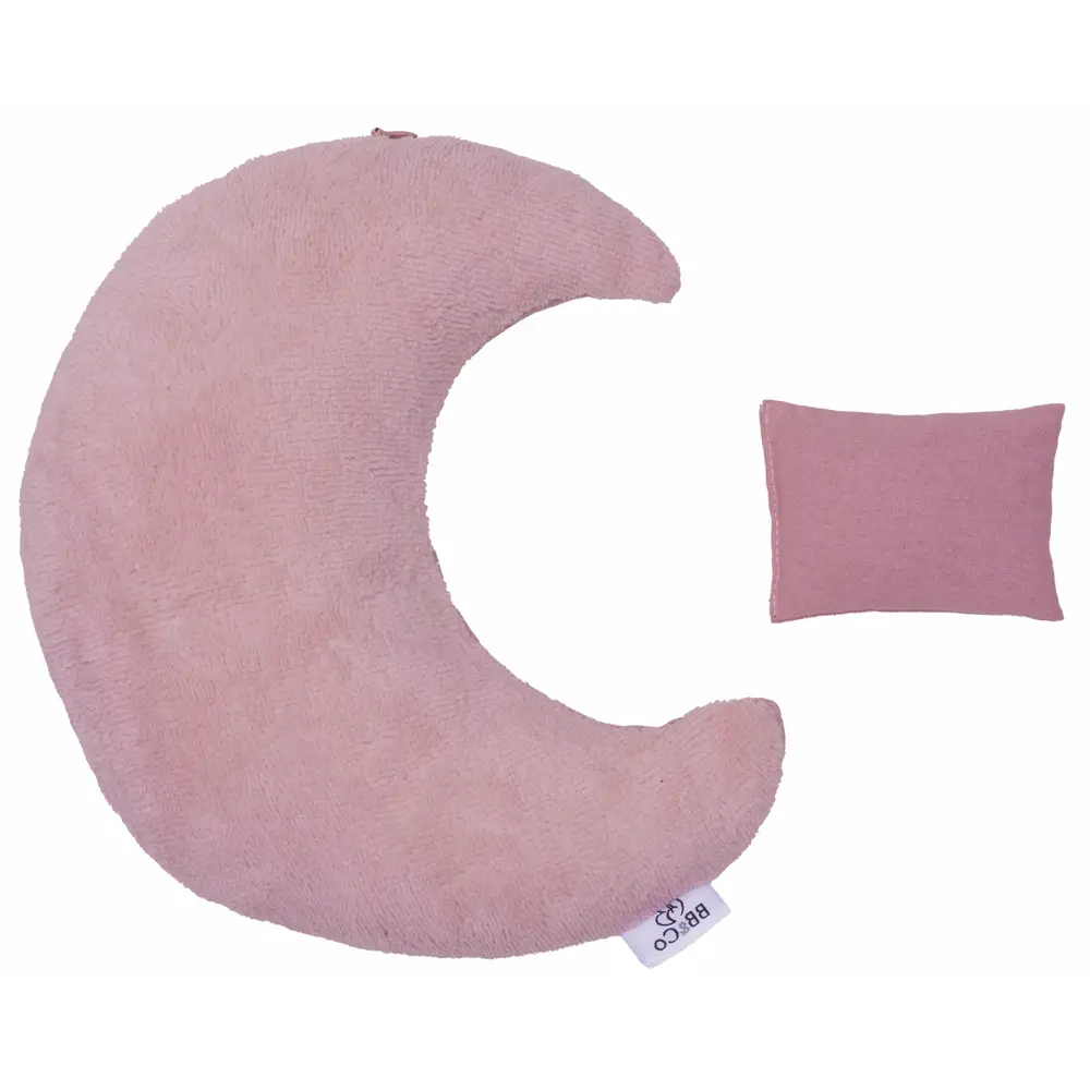 Bouillotte lune bambou/ gaze de coton pétale par bébé and co