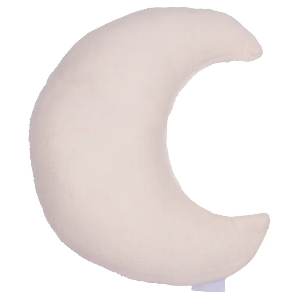 Bouillotte lune bambou/ gaze de coton mousse de lait de Bébé and co par rêves de fil