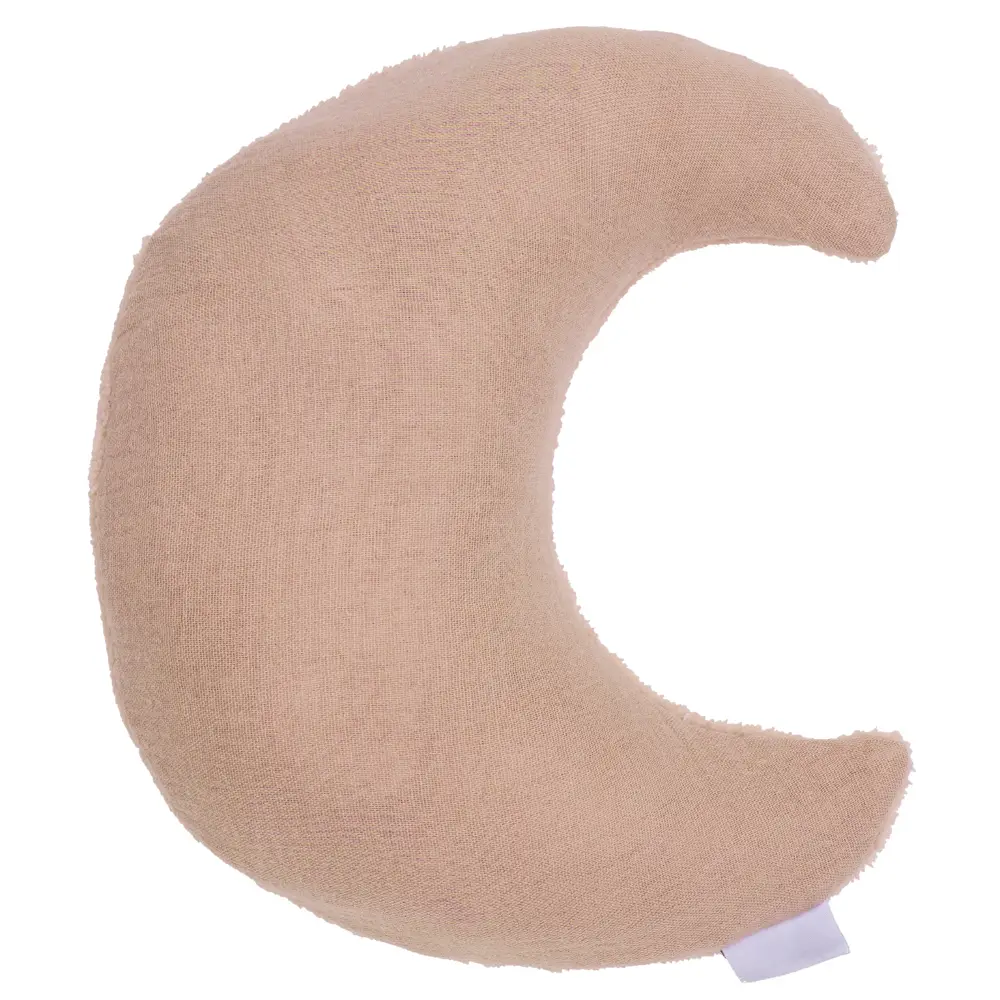 Bouillotte lune bambou/ gaze de coton Mocha de bébé and co par reves de fil
