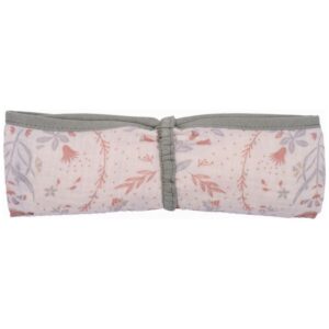 Lange en double gaze de coton gaufré jardin enchanté de bébé and co par rêves de fil